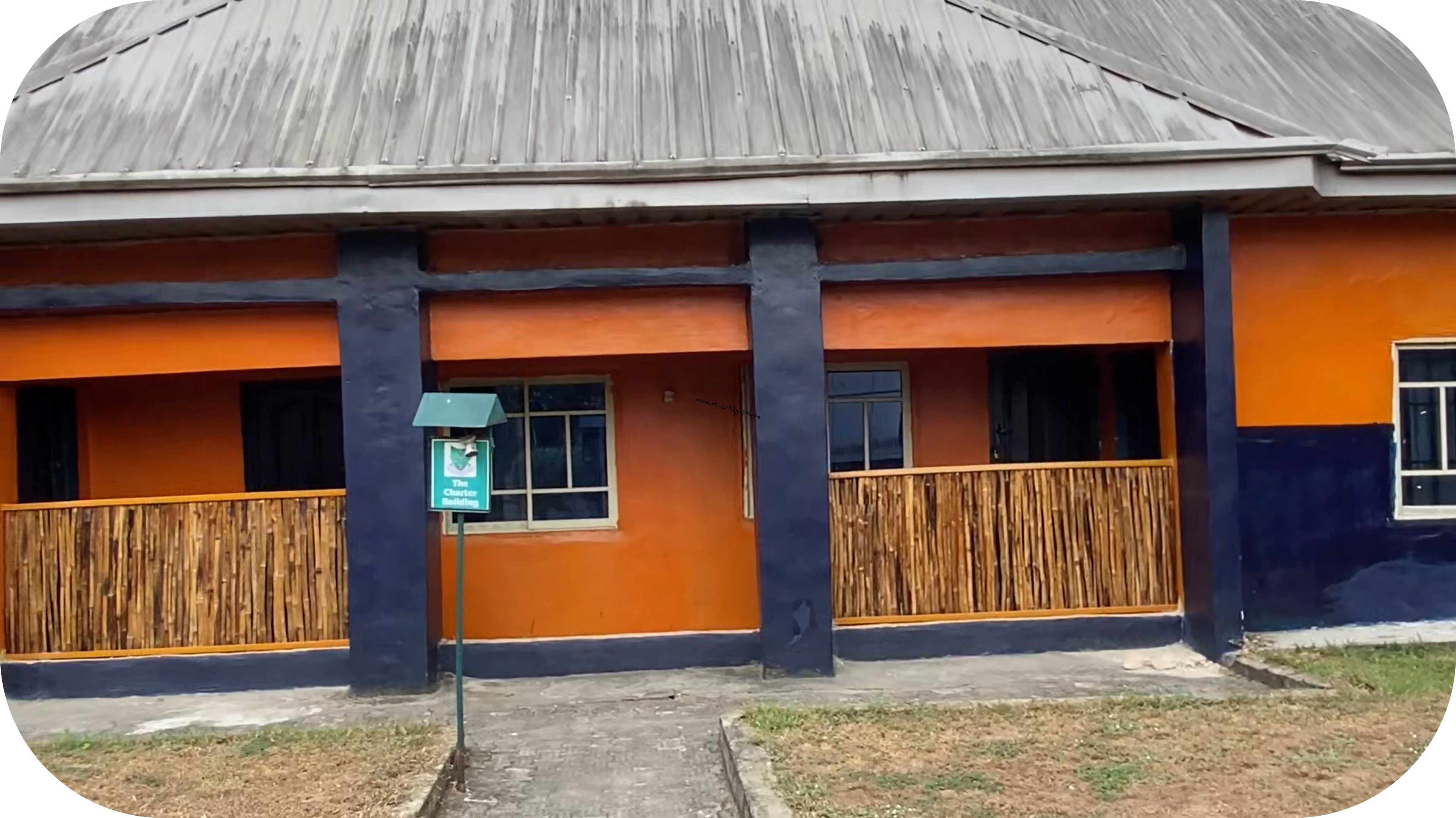 Bamboo Decoration At Charter Building