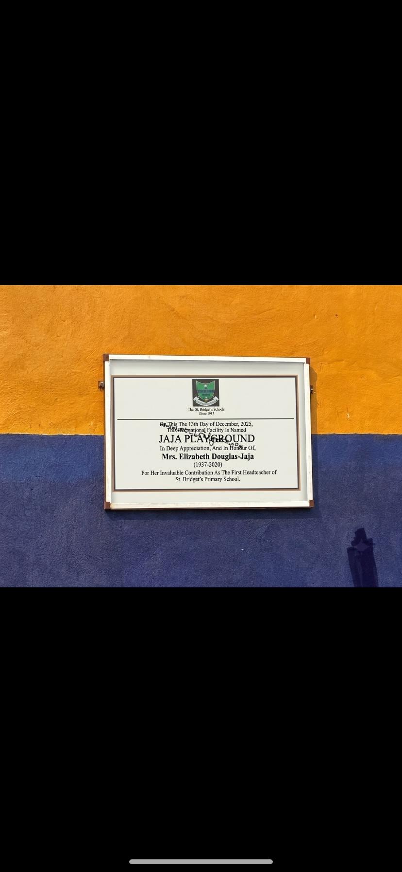 Jaja Playground Plaque Picture